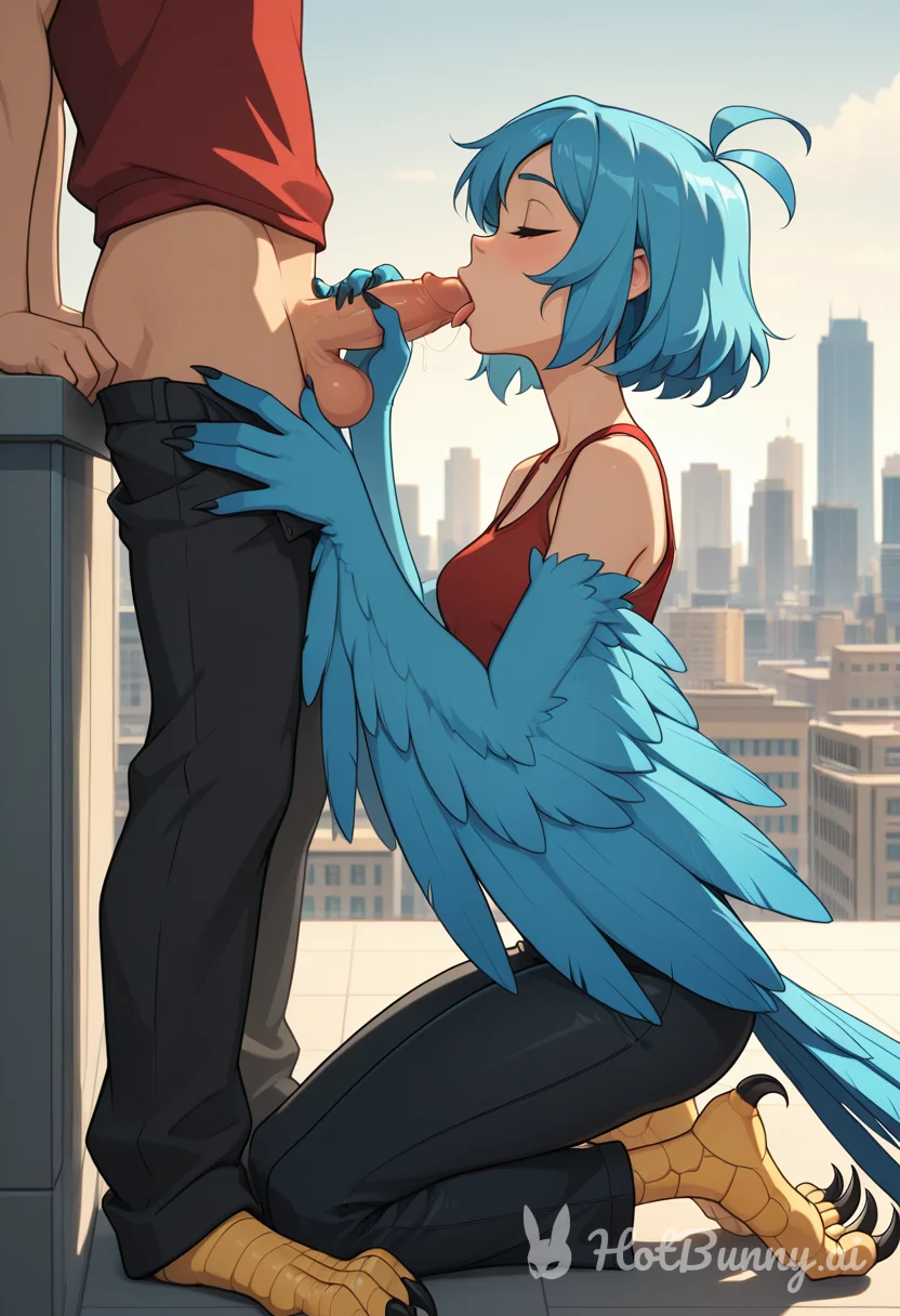 Monster Musume Blowjob Ai Hentai