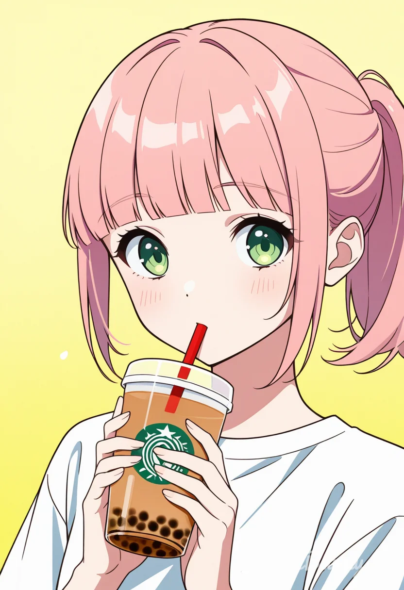 Pink Haired Girl 