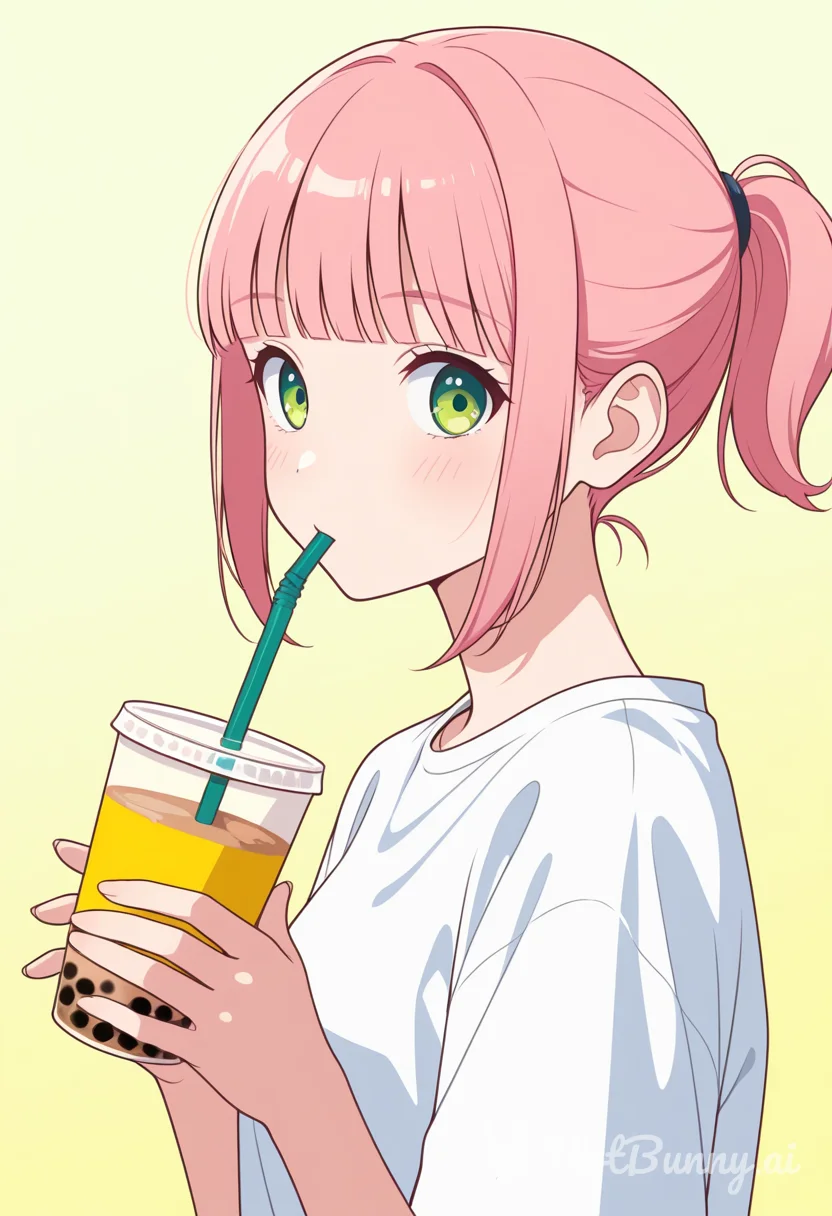 Pink Haired Girl