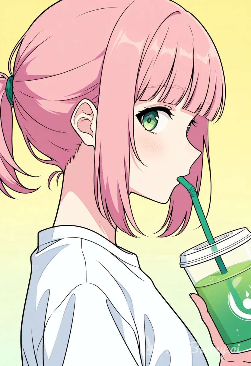 Pink Haired Girl 