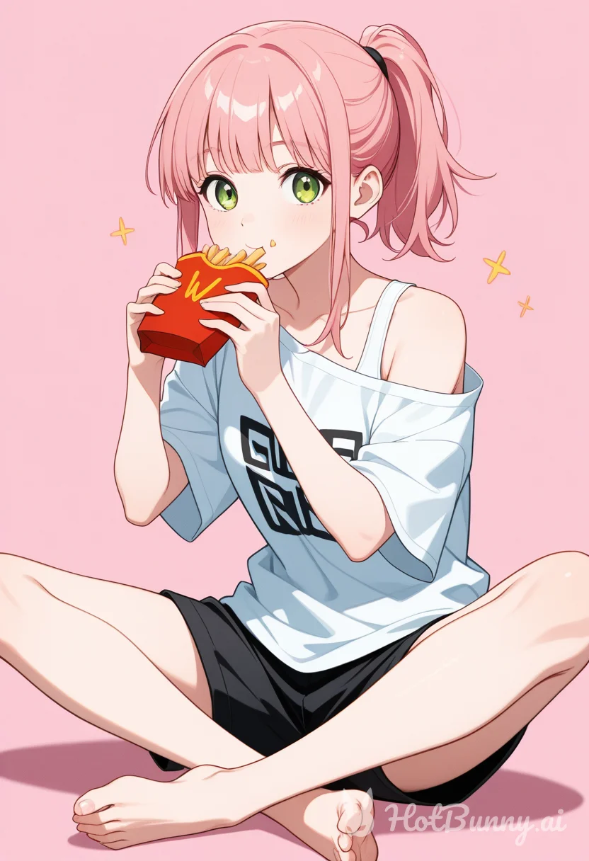 Pink Haired Girl 