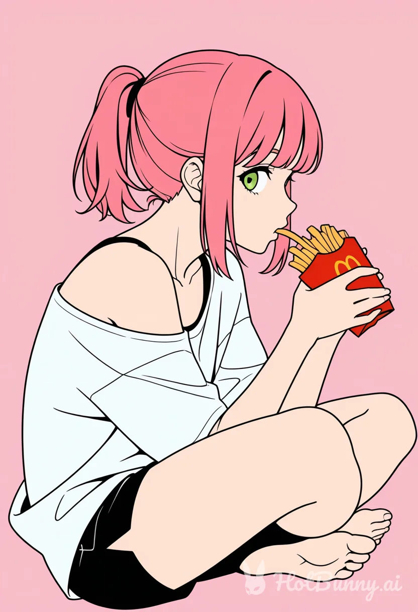 Pink Haired Girl 