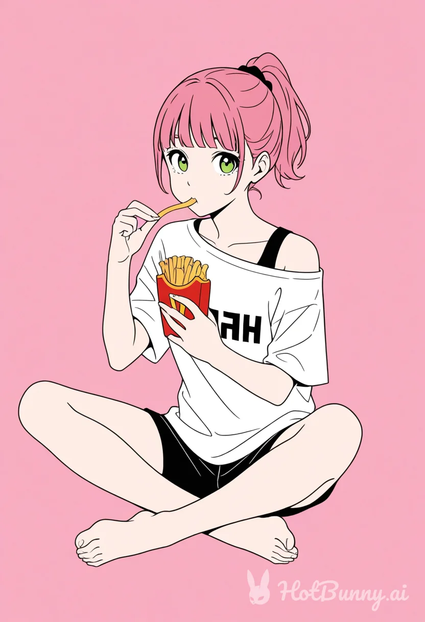 Pink Haired Girl