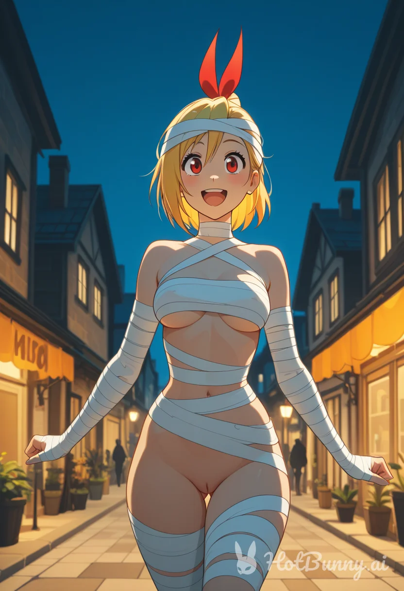 Public Blonde Ai Hentai