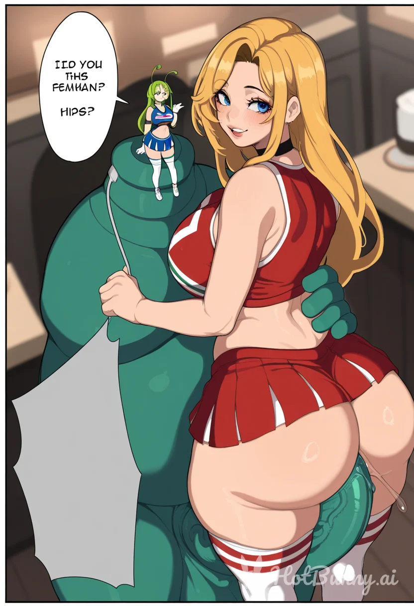 Big Dick Blonde Cheerleader Ai Hentai
