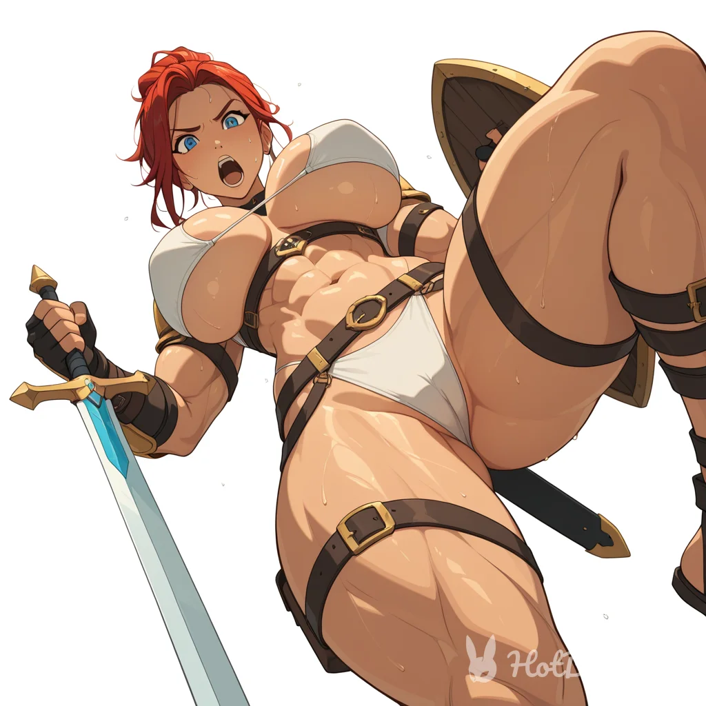 Muscle Girl Swimsuit Ai Hentai