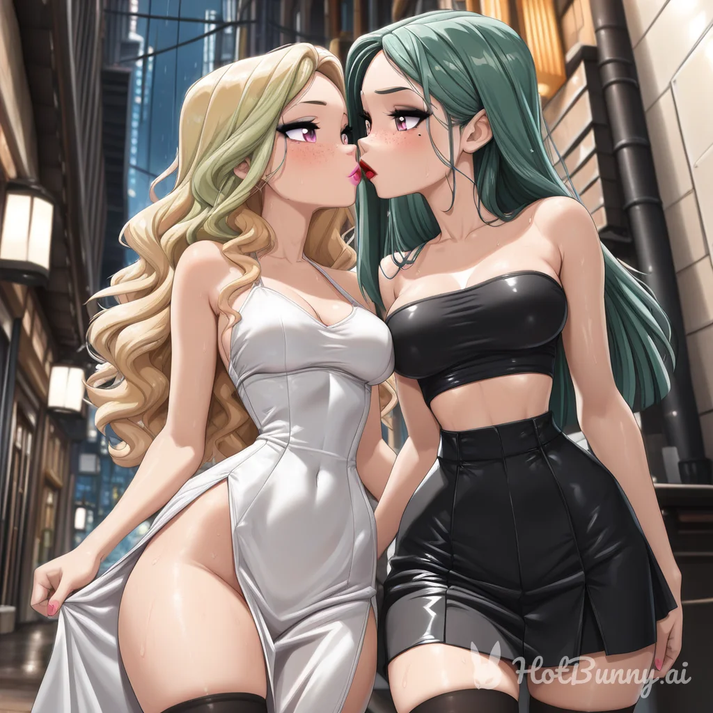 Lesbian Pink Lips Ai Hentai