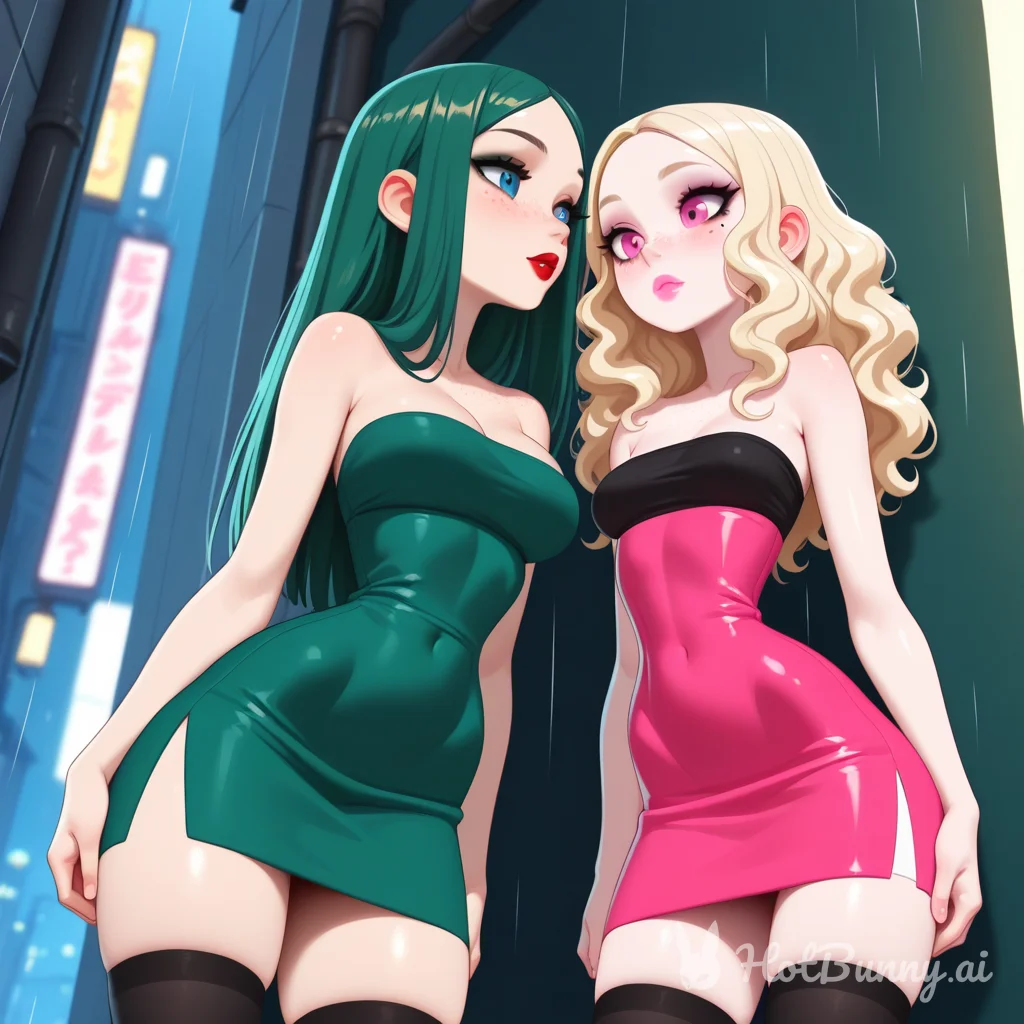 Pink Lips Latex Ai Hentai