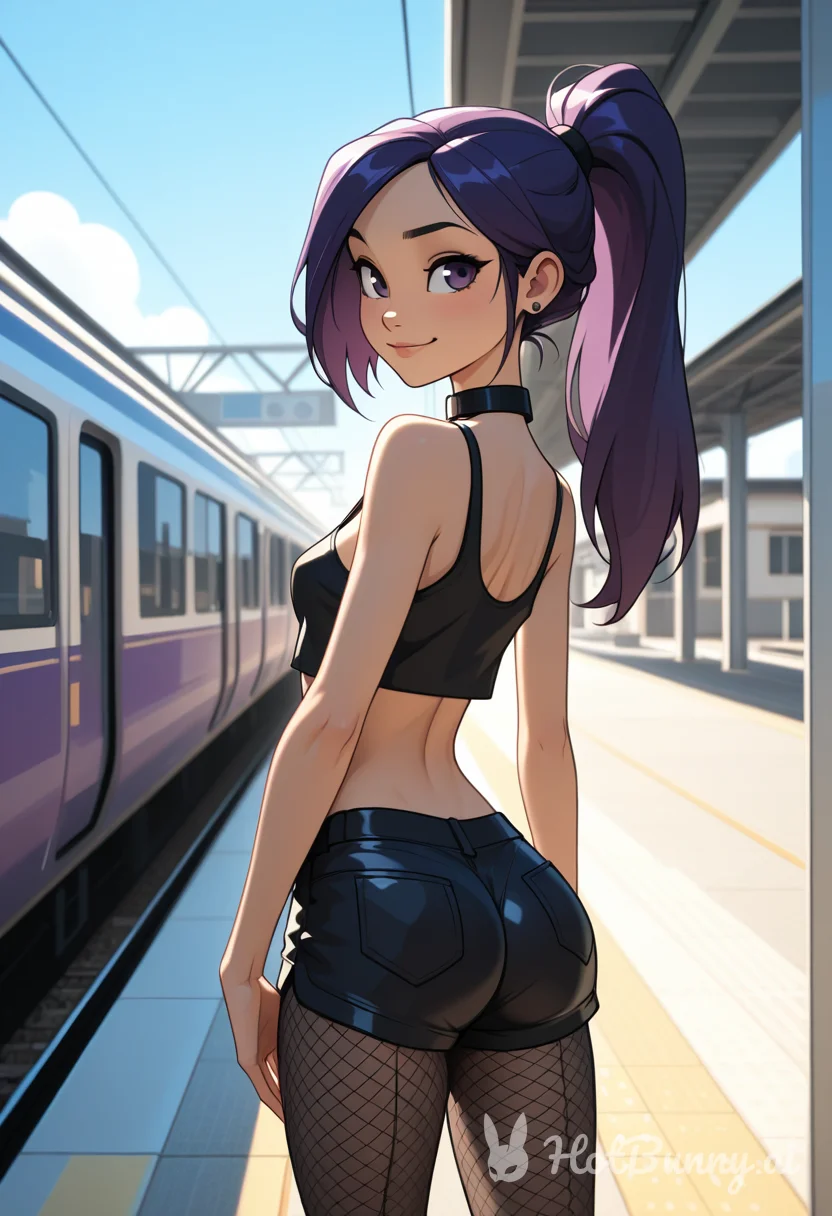 Train Lingerie Ai Hentai