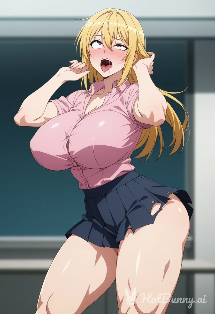 Ahegao Huge Tits Schoolgirl Ai Hentai