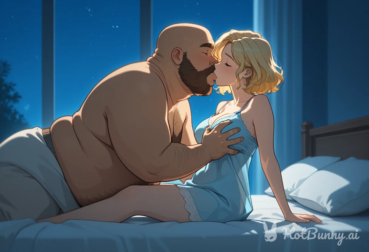 Old Man Blonde Ai Hentai