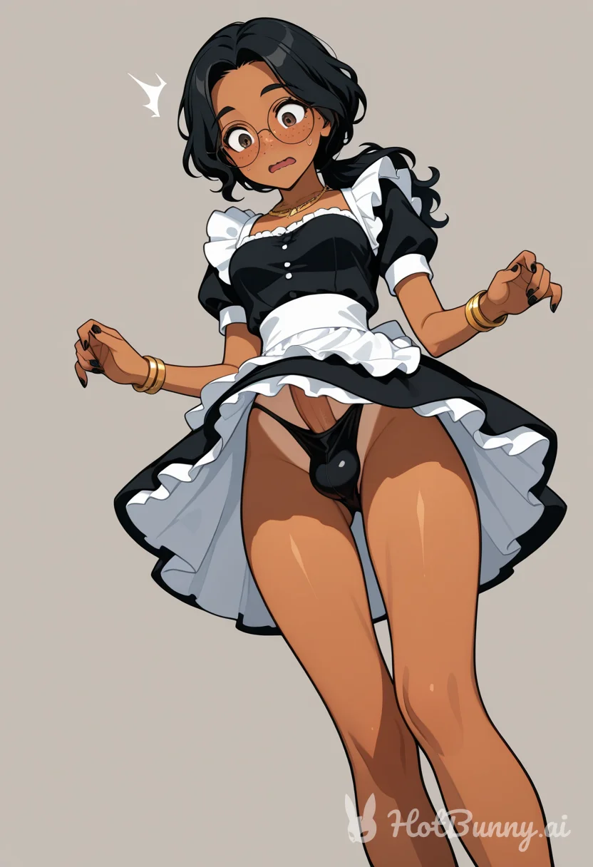 Trap Maid Ebony Ai Hentai