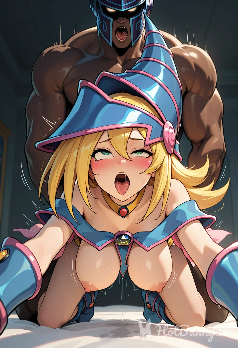 Dark Magician Girl fucked by Dark Magician
