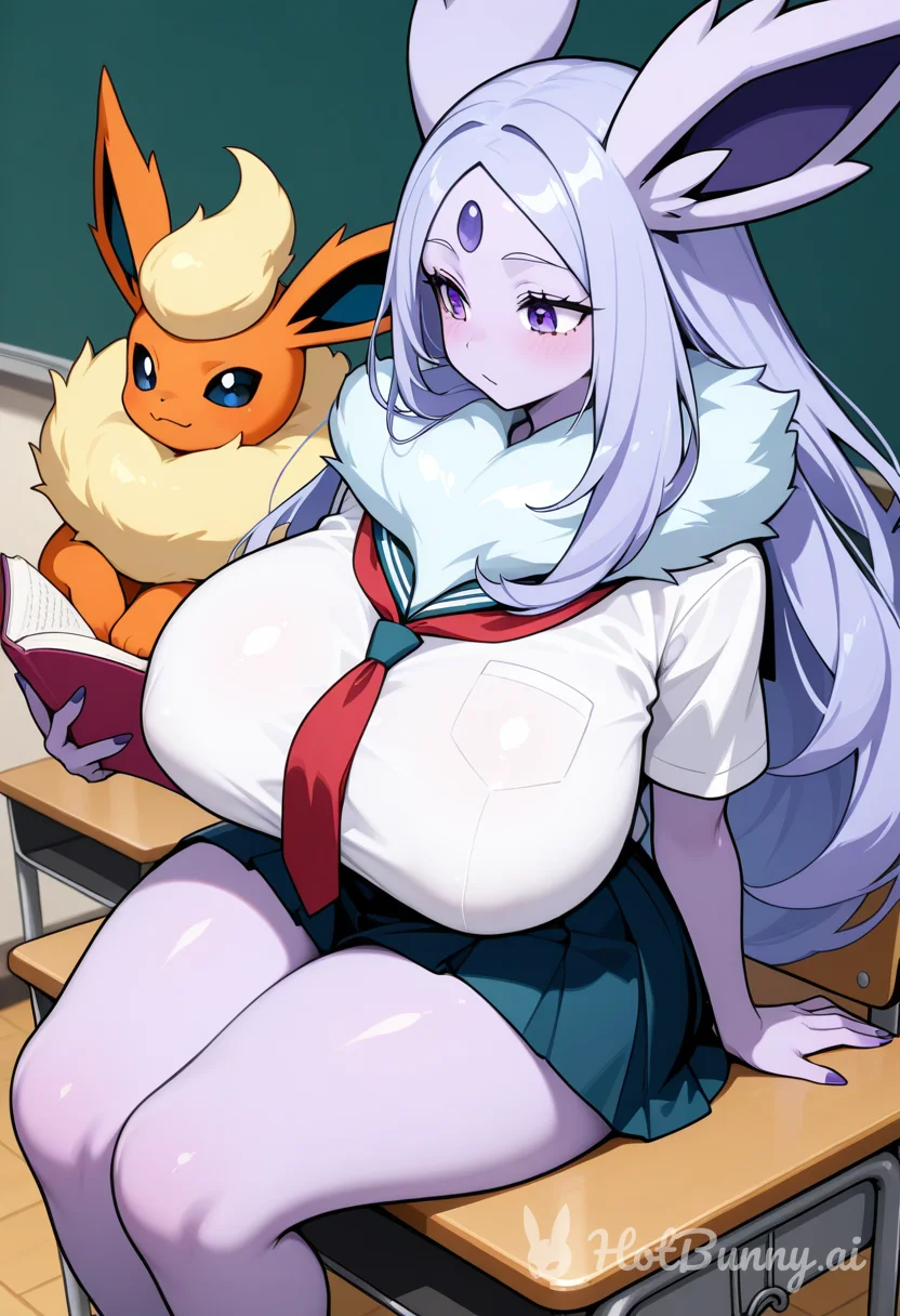 Flareon and Espeon Furry Ai Hentai