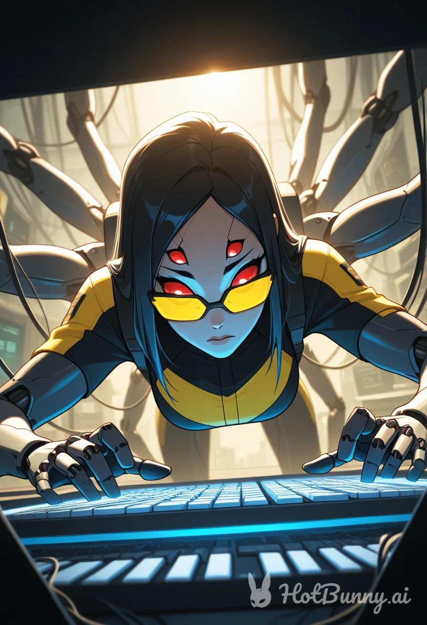 Sp1d3R working on fixing the AI known as ALICE