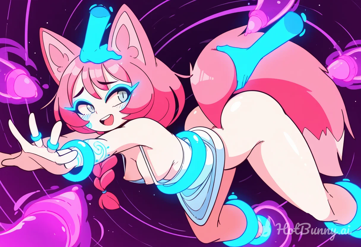 Fox Girl Magic Ai Hentai
