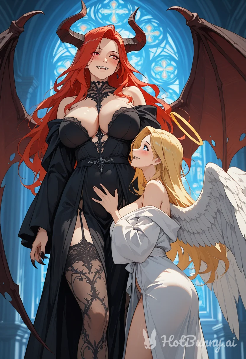 Succubus Lesbian Huge Tits Ai Hentai