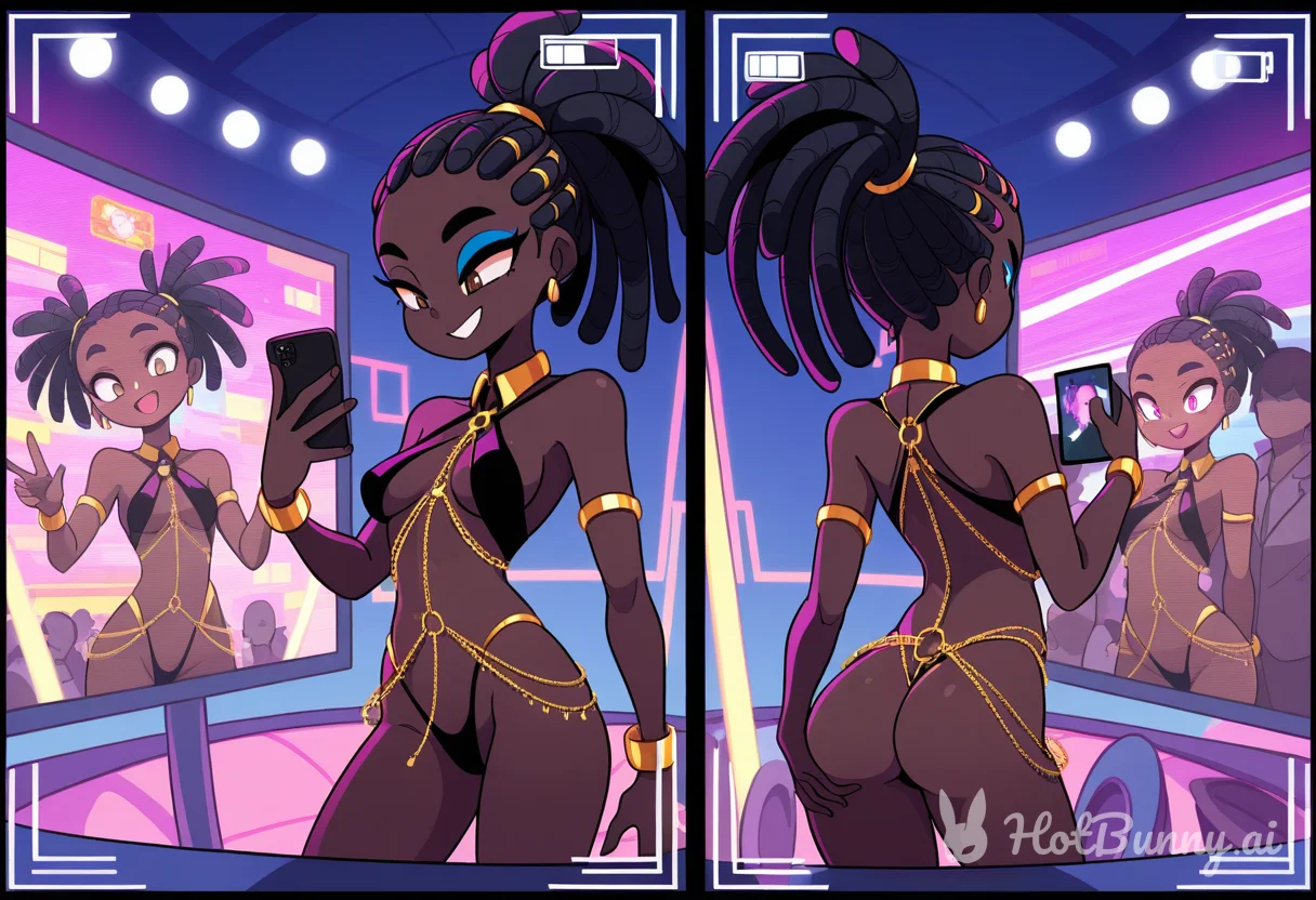 Black Lingerie Ai Hentai