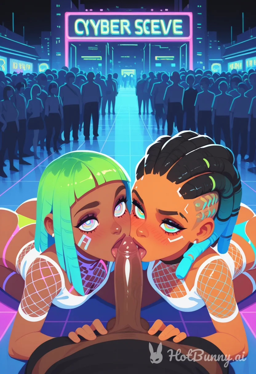 Blowjob Black Cyberpunk Ai Hentai