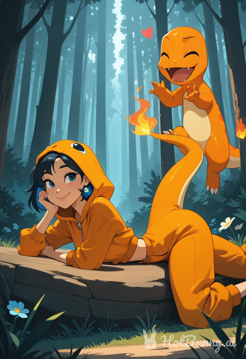 Charmander and Charizard Ai Hentai