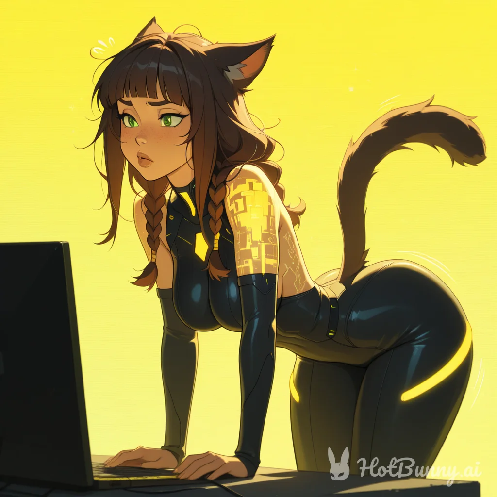 Warrior Of Light from Final Fantasy Cat Girl Ai Hentai