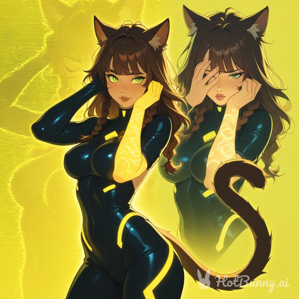 Warrior Of Light from Final Fantasy Cat Girl Ai Hentai