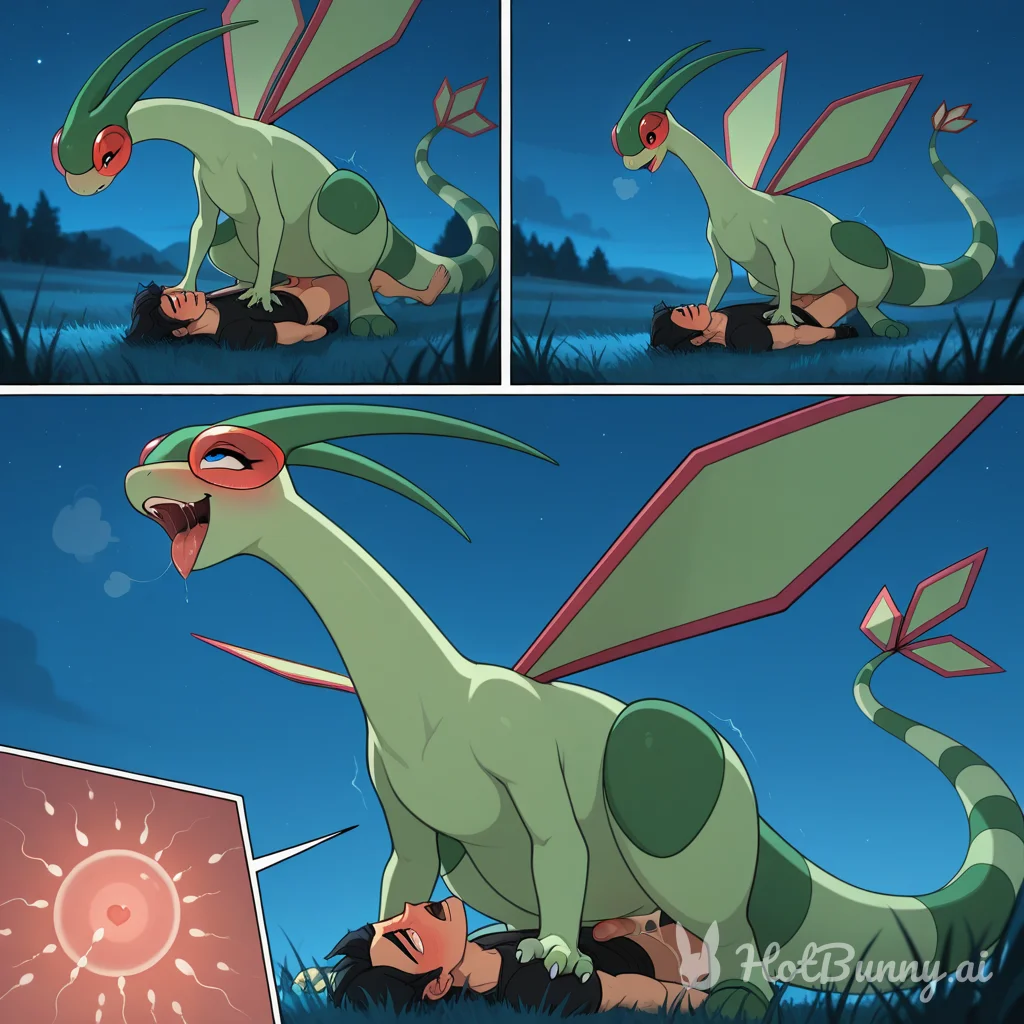 Flygon from Pokemon Pokephilia Ai Hentai