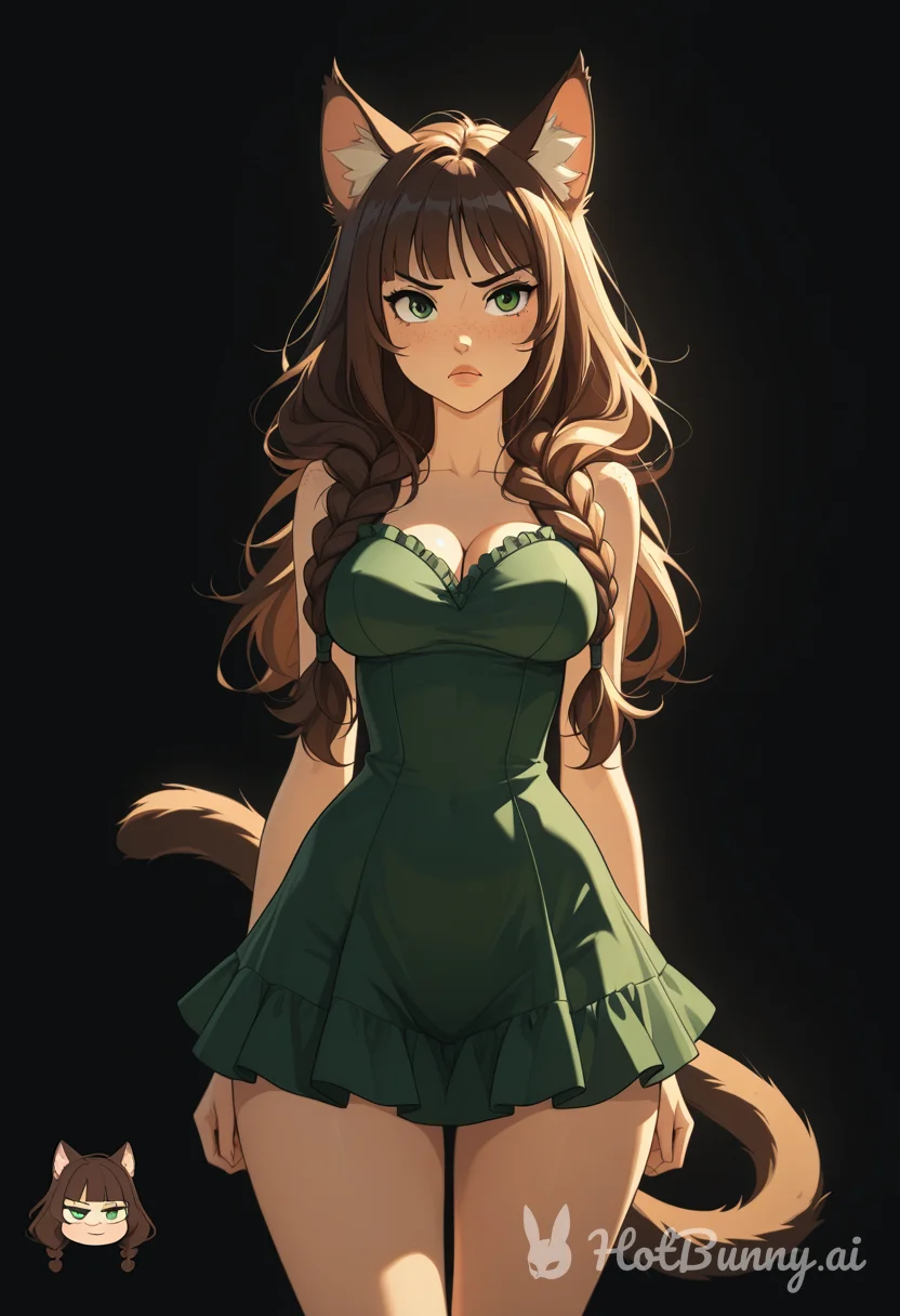 Warrior Of Light from Final Fantasy Cat Girl Ai Hentai