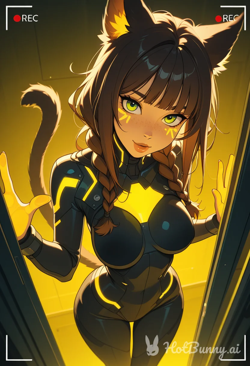 Warrior Of Light from Final Fantasy Cat Girl Ai Hentai