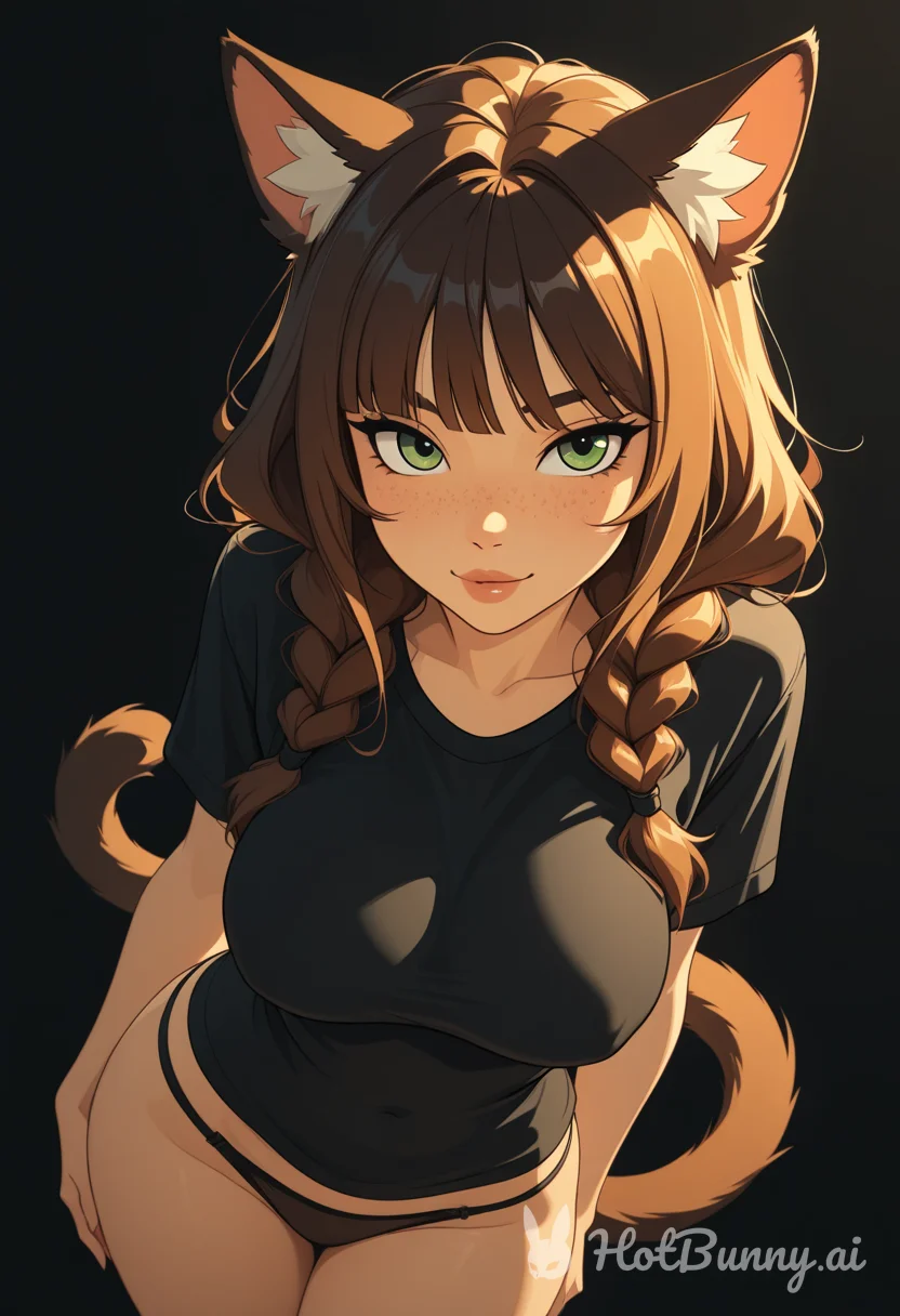Warrior Of Light from Final Fantasy Cat Girl Ai Hentai