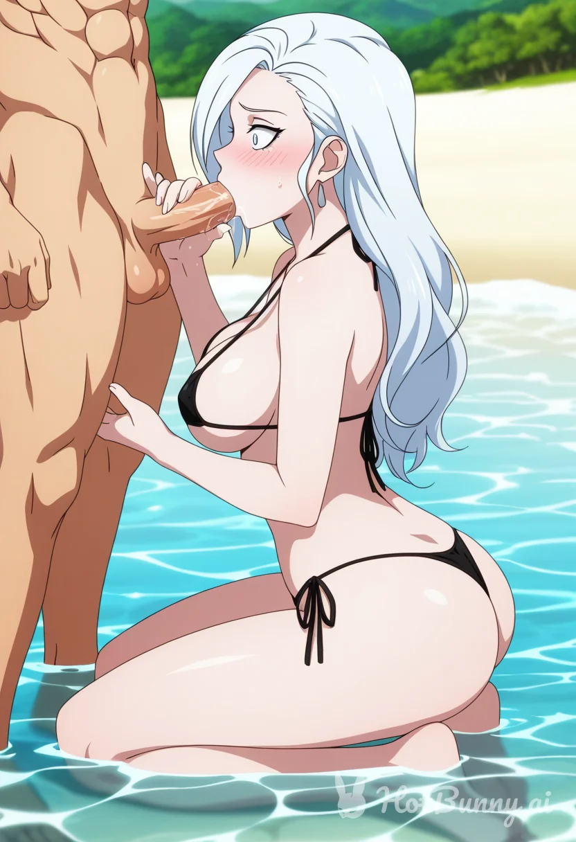 Blowjob Swimsuit Ai Hentai
