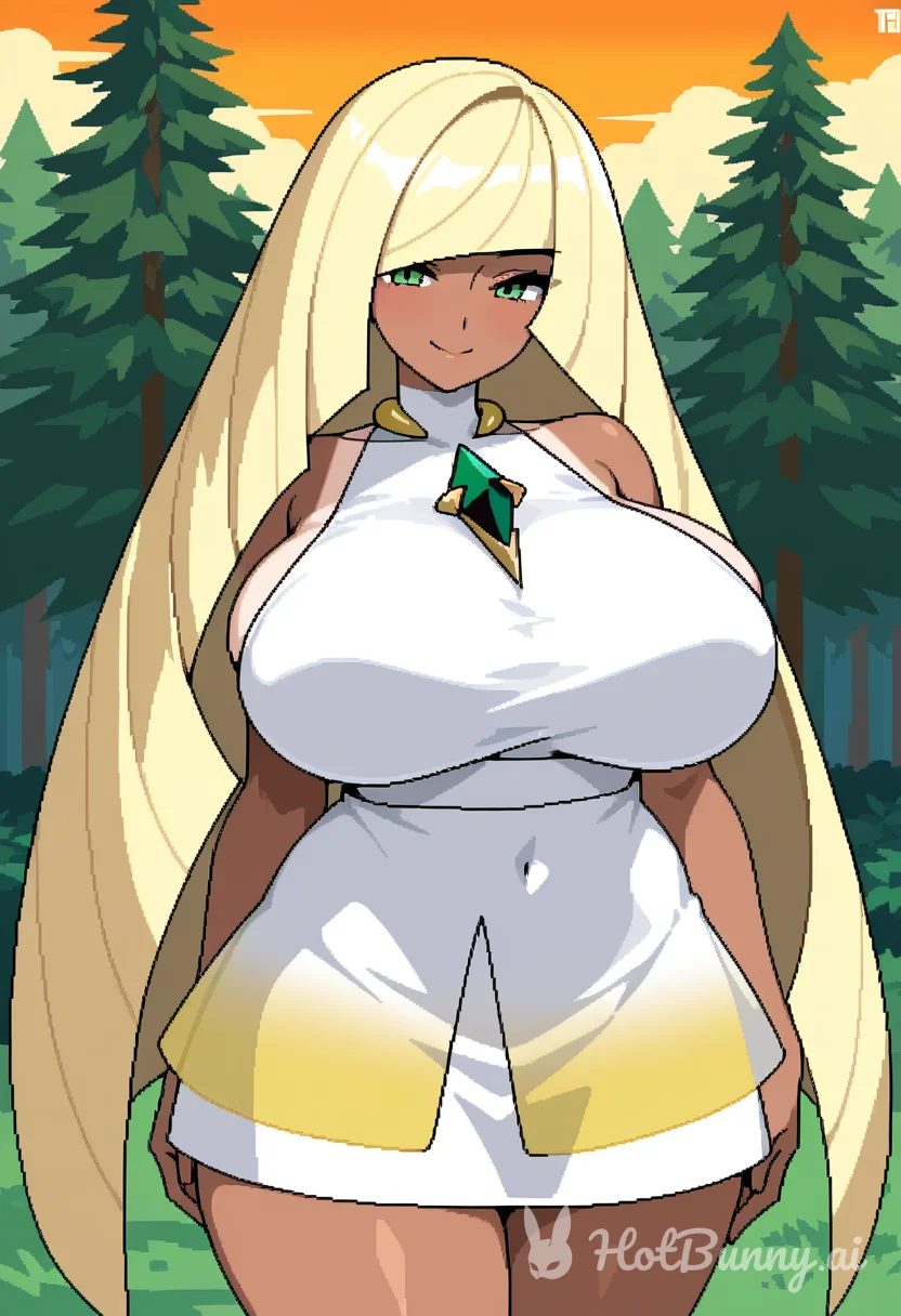 Lusamine from Pokemon Ai Hentai