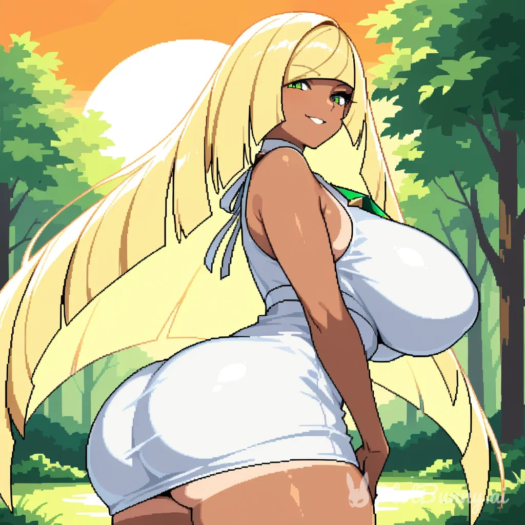 Lusamine from Pokemon Ai Hentai