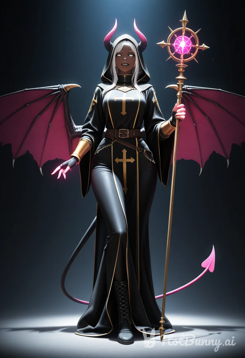 Succubus Ebony Nun Ai Hentai