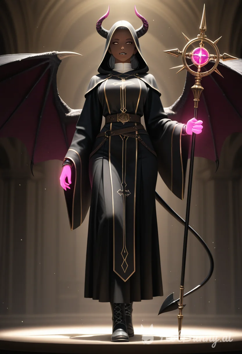Succubus Ebony Nun Ai Hentai