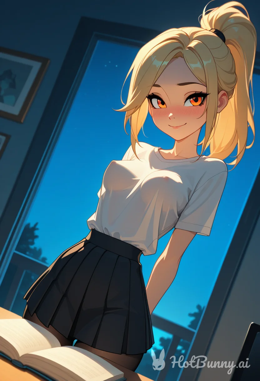 Blonde Ai Hentai