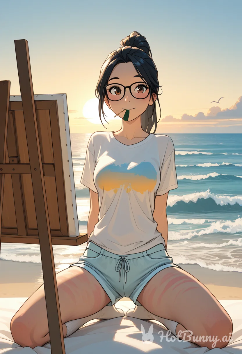 crush morning painting