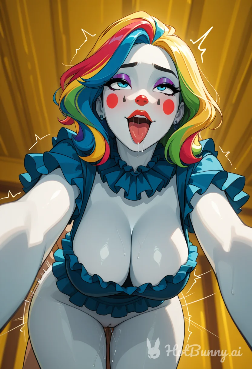 Clown milf happy to see you 