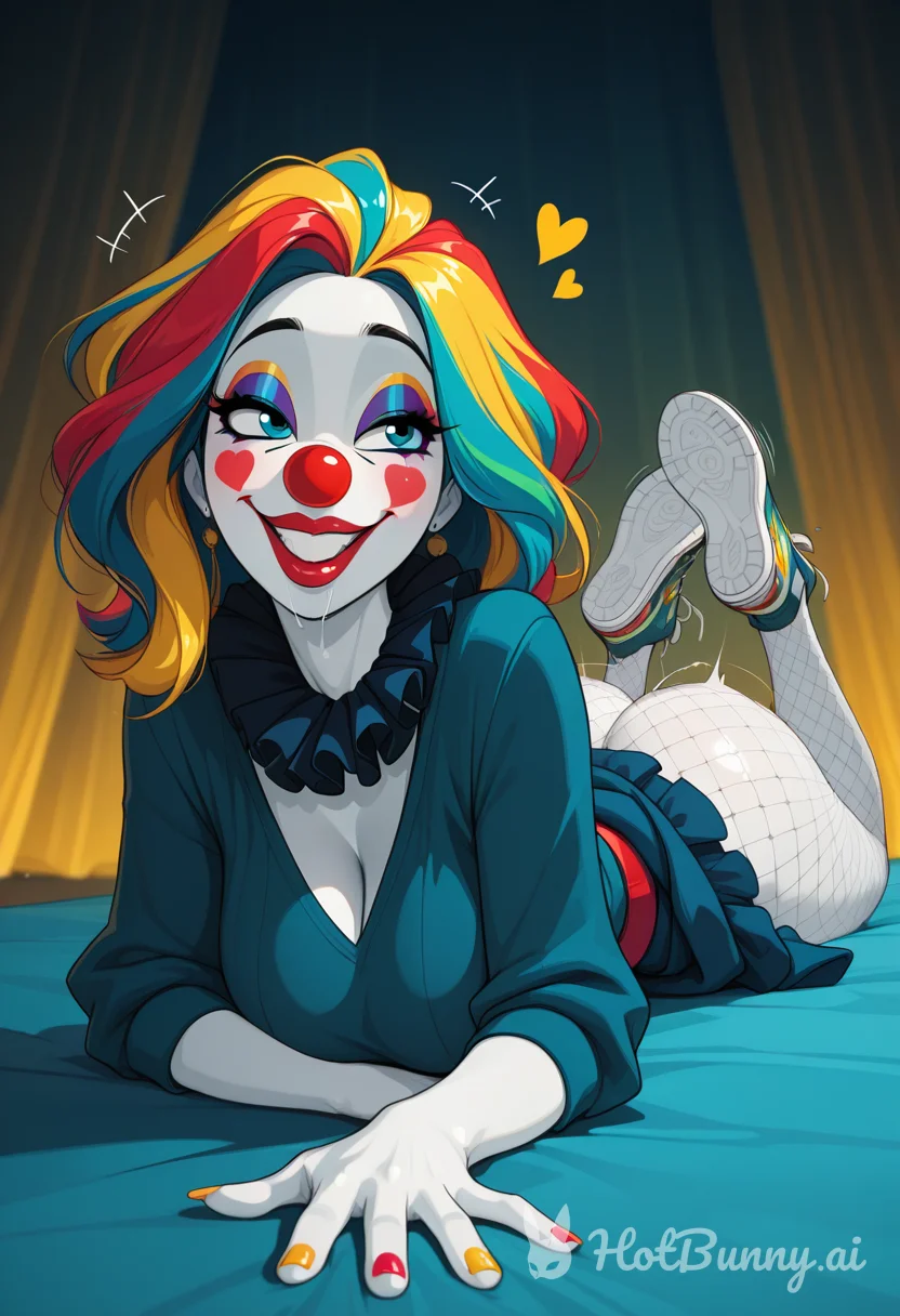 Cute clown milf