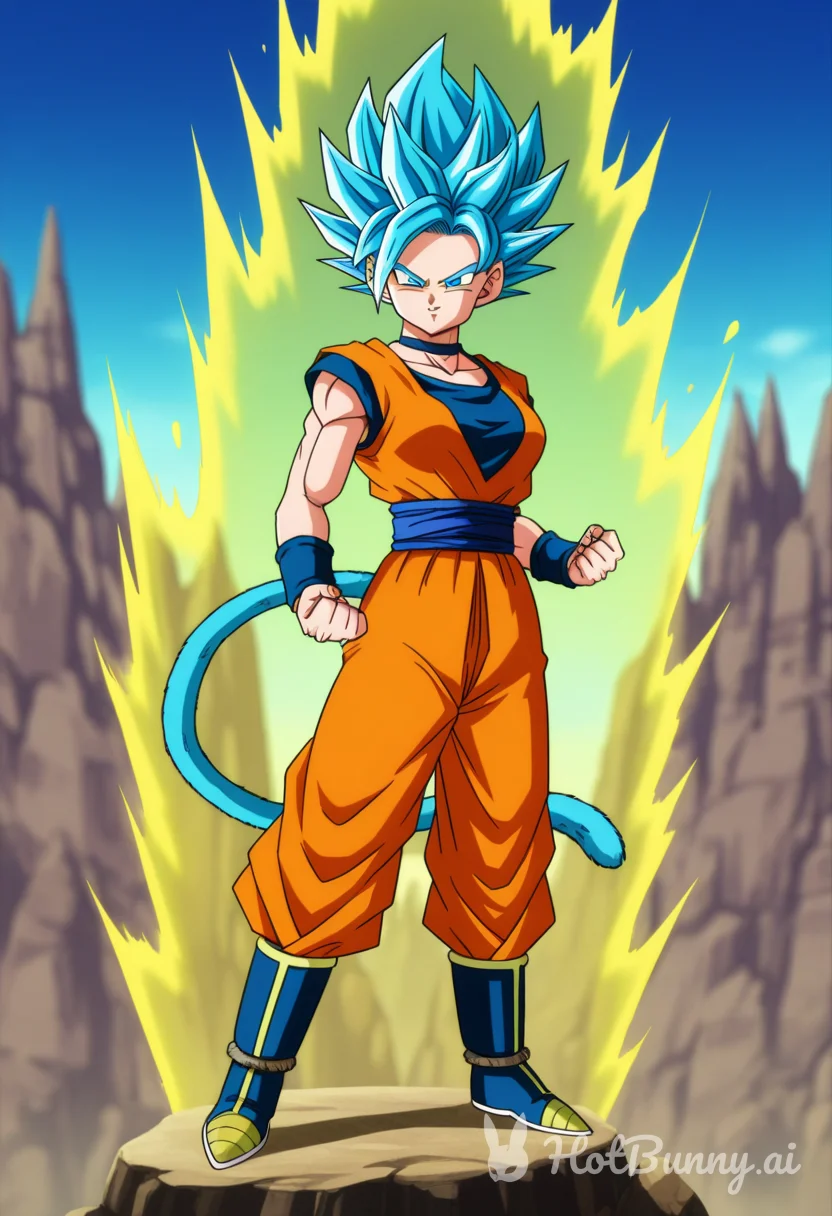 Son Goku from Dbz Ai Hentai