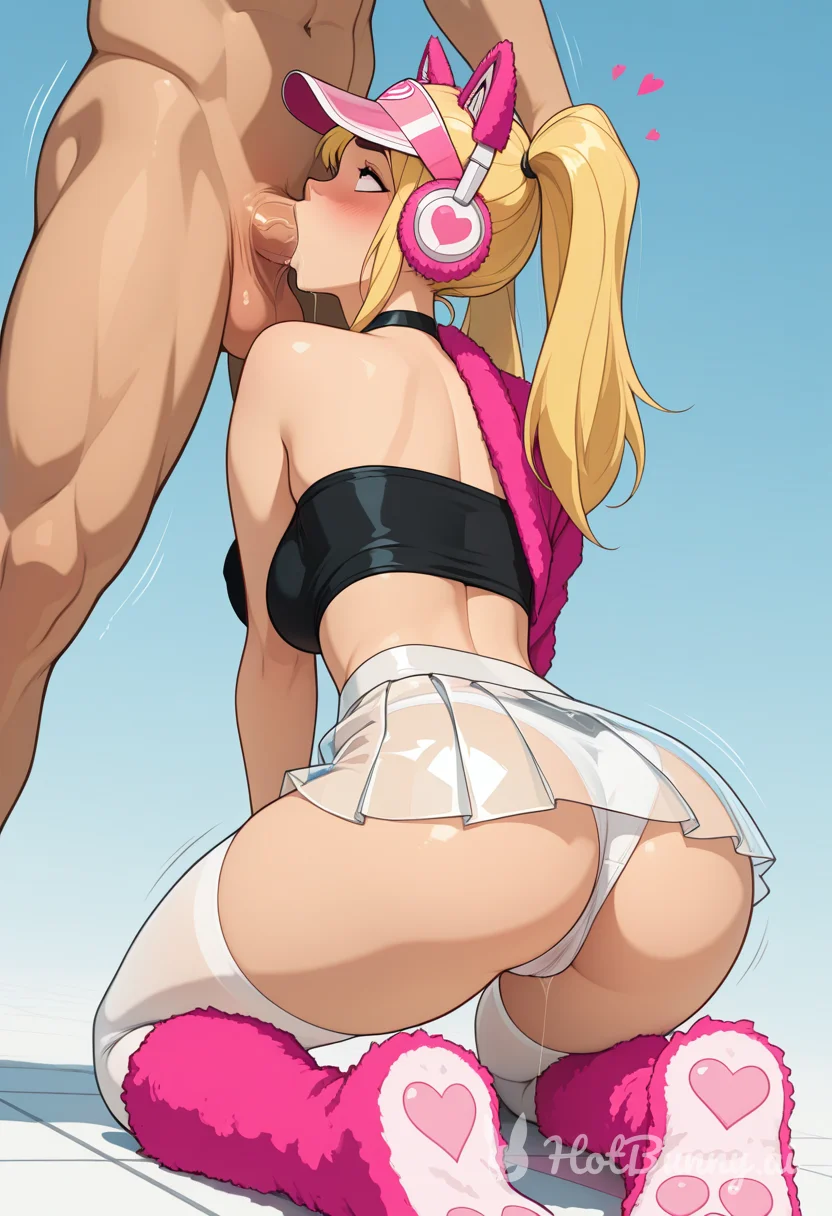 Blowjob Blonde Ai Hentai