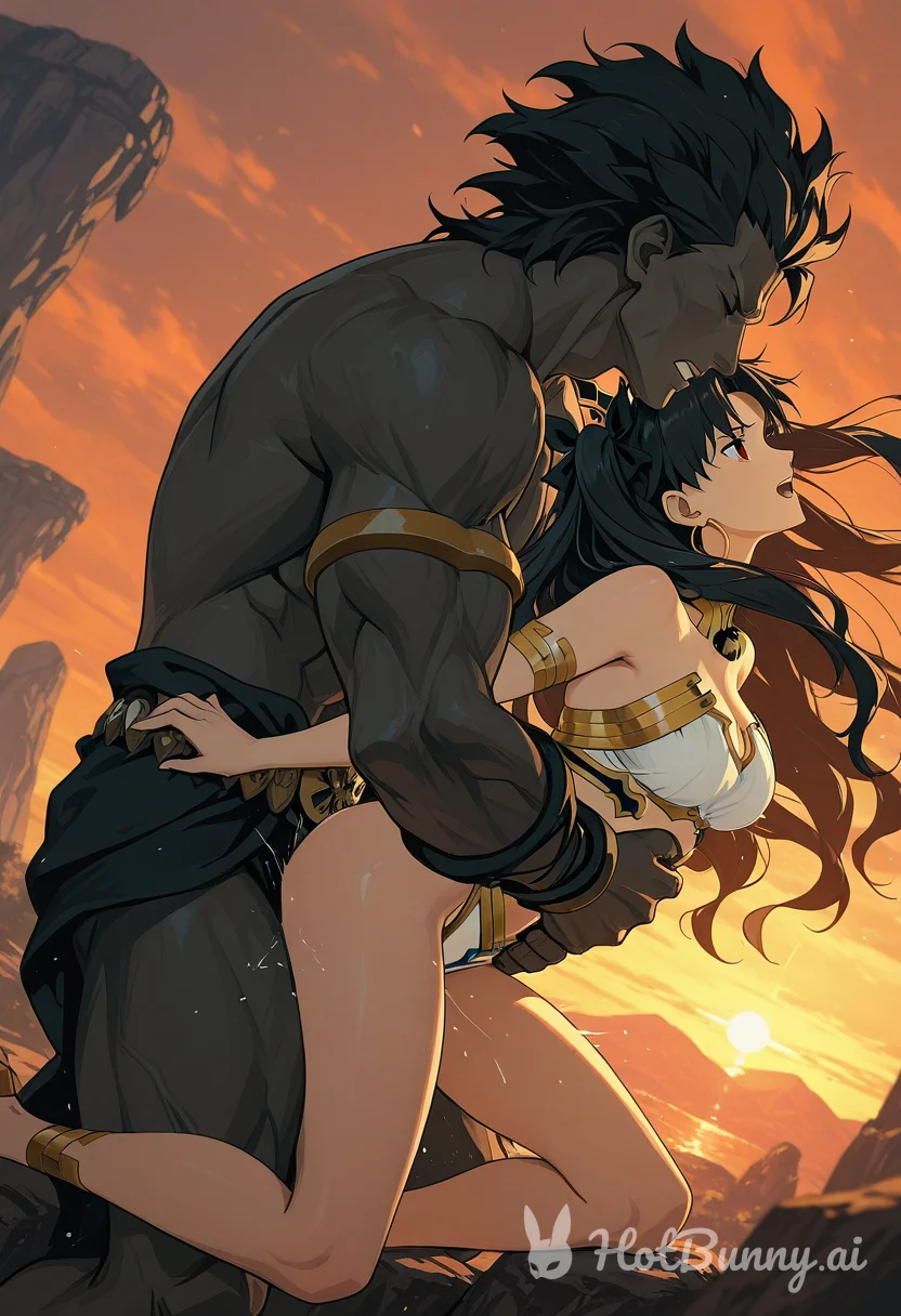 Ishtar from Fate Doggystyle Ai Hentai