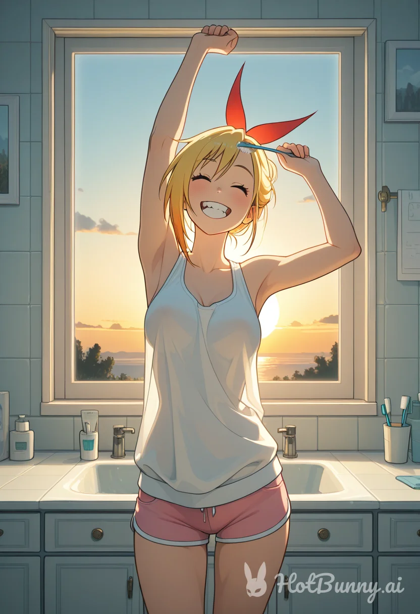 Blonde Ai Hentai