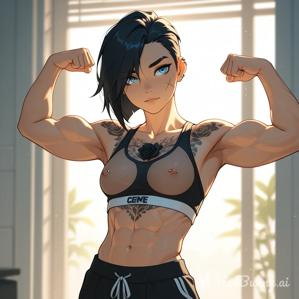 Muscle Girl Ai Hentai