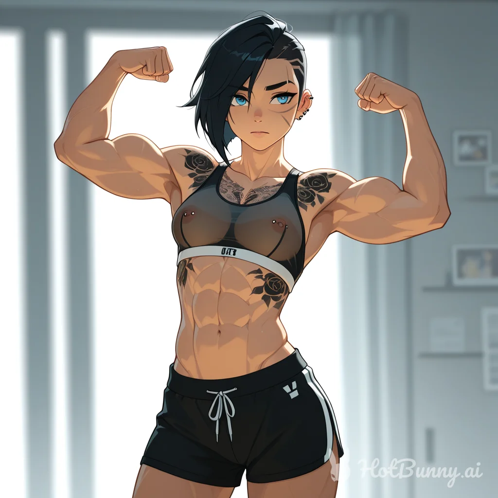 Muscle Girl Ai Hentai