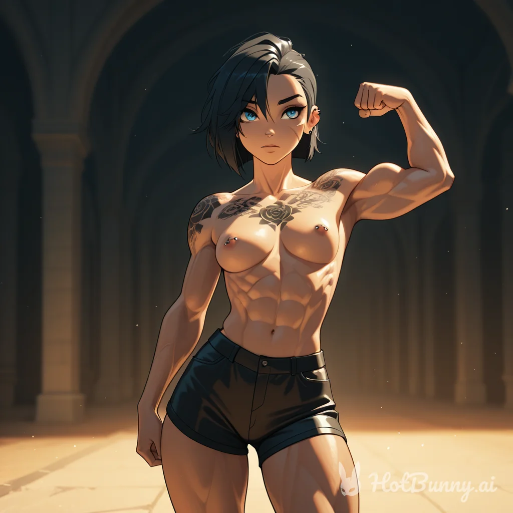 Muscle Girl Ai Hentai