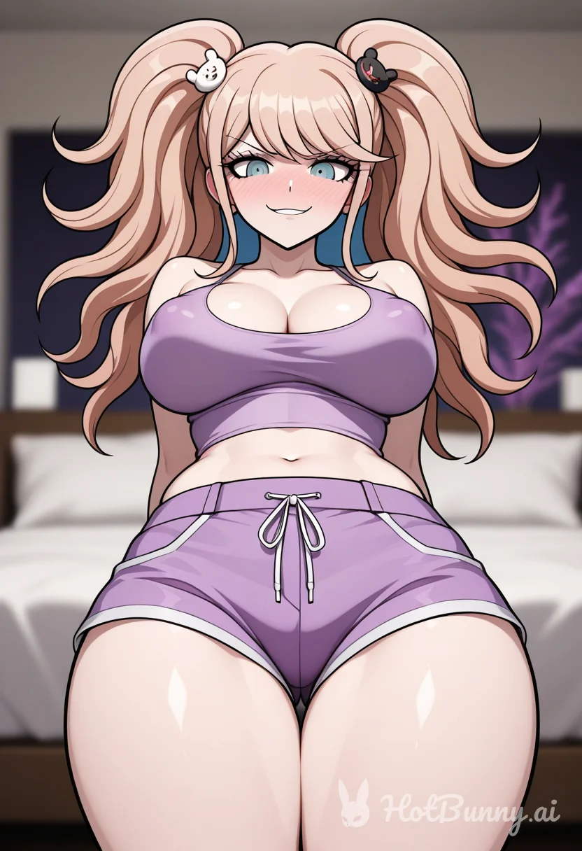 Junko Enoshima Getting Cozy