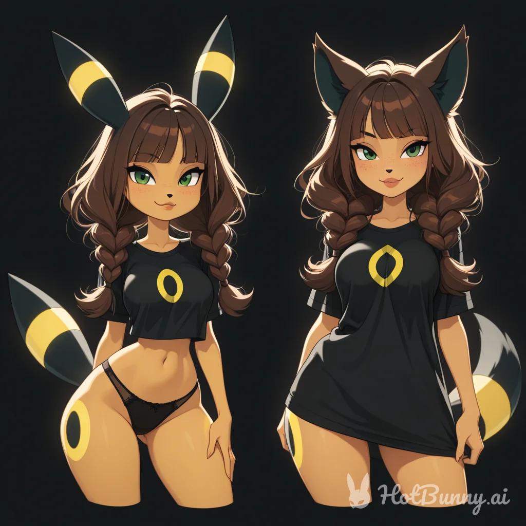 Umbreon from Pokemon Furry Ai Hentai