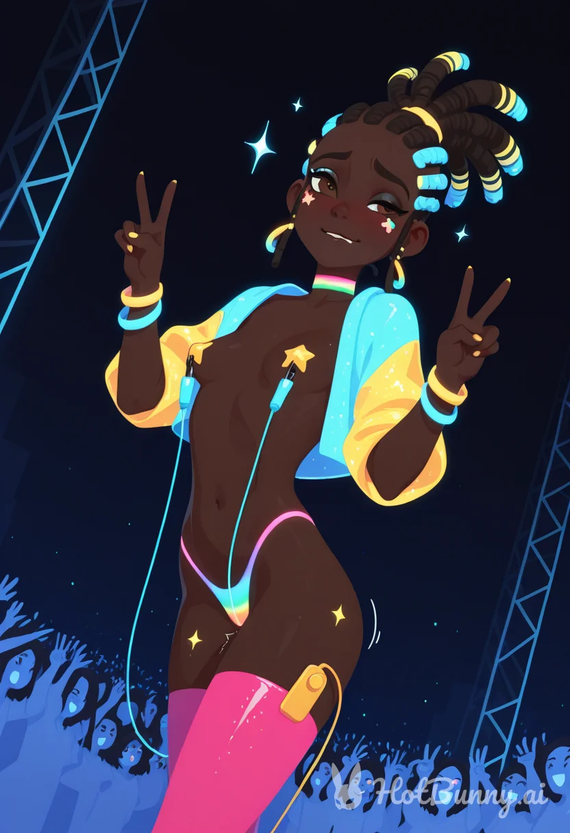 Public Black Swimsuit Ai Hentai
