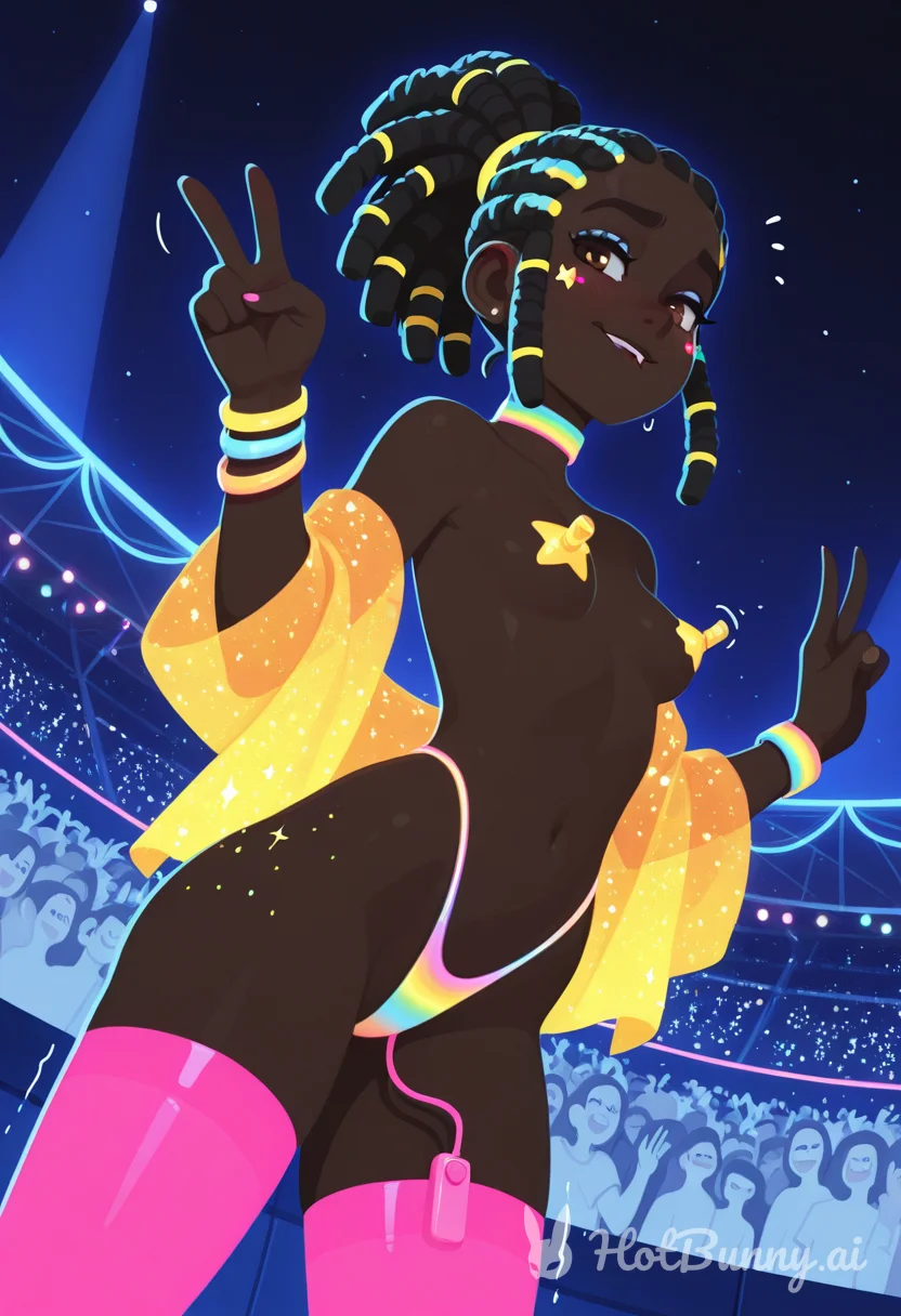 Public Black Swimsuit Ai Hentai